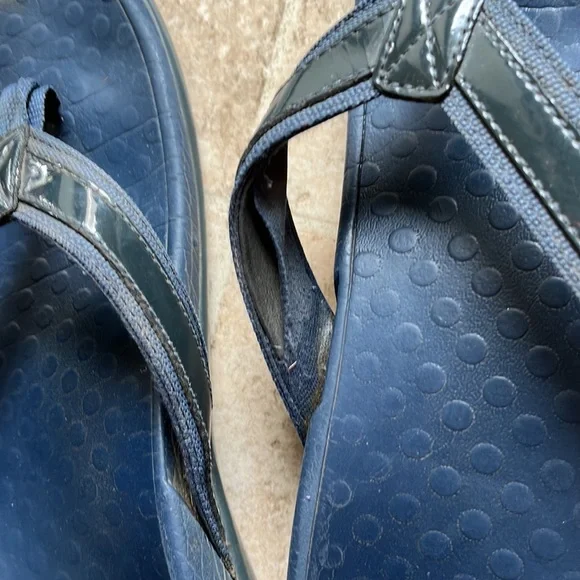 Vionics Womens navy blue sandals sz 10 - Picture 4 of 5
